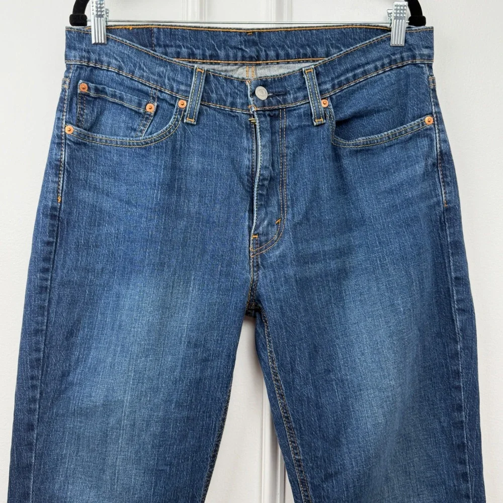 Levis 541 Athletic‎ Taper Mens Jeans Blue Medium Wash Denim W34 L34